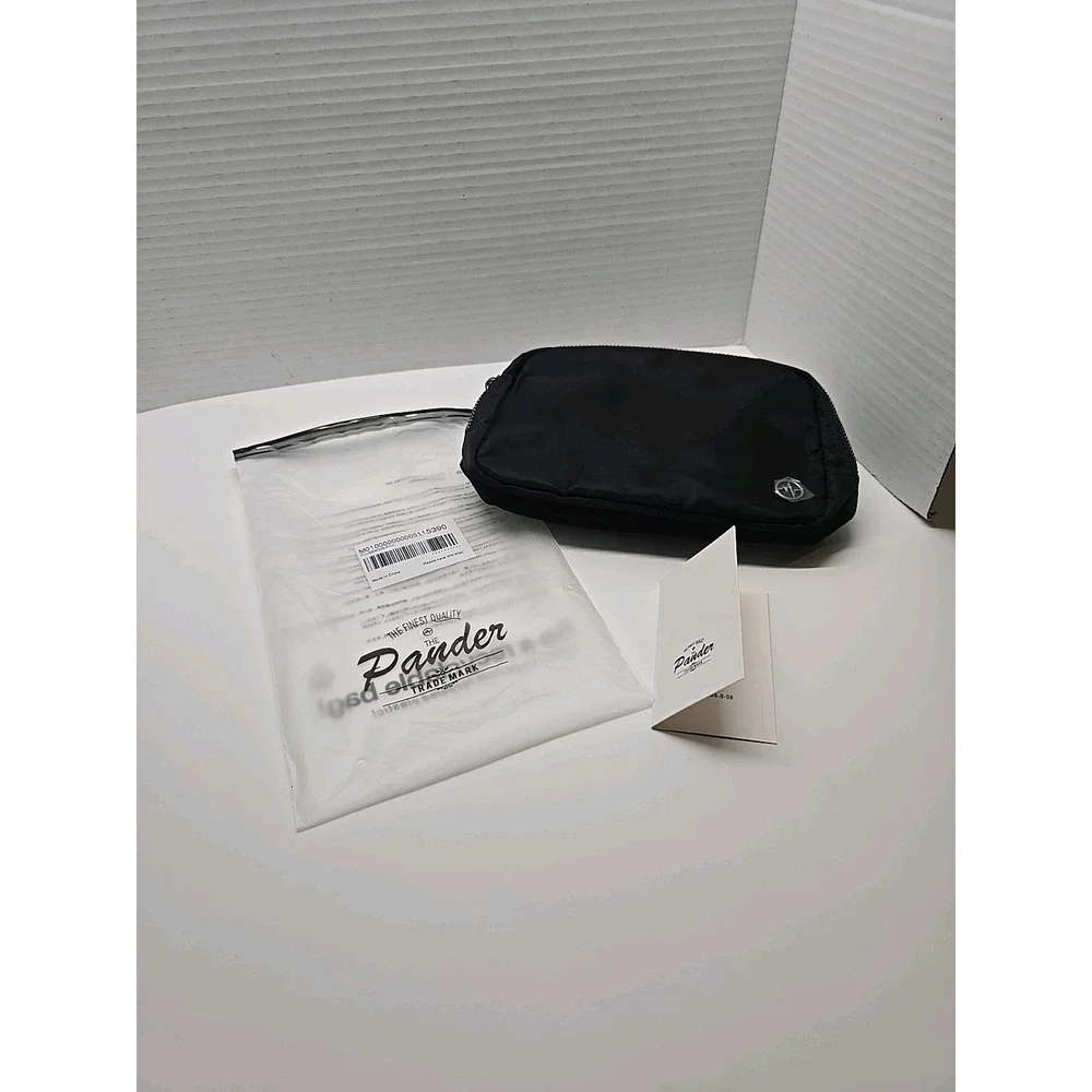 Pander Two Way Zipper Fanny Pack Nylon Everywhere Belt Bag‎ Water Resistant